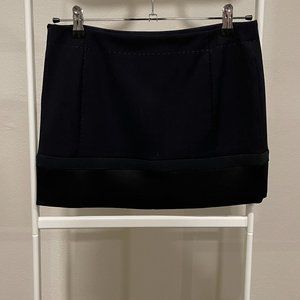 Vanessa Bruno Black Wool Mini Skirt XS